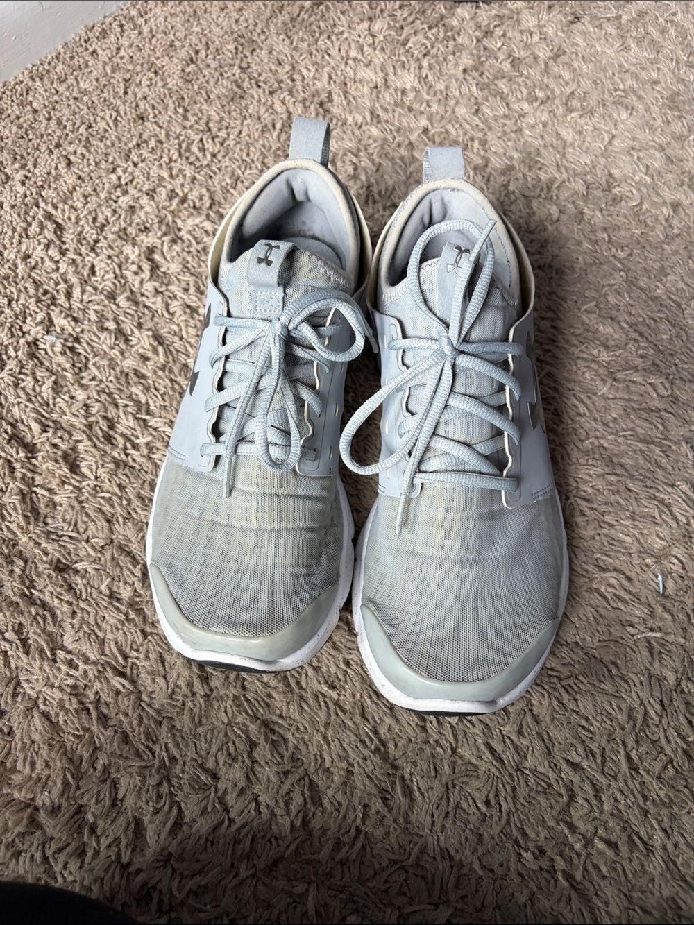 Light Gray Men's Under Armour Sneakers